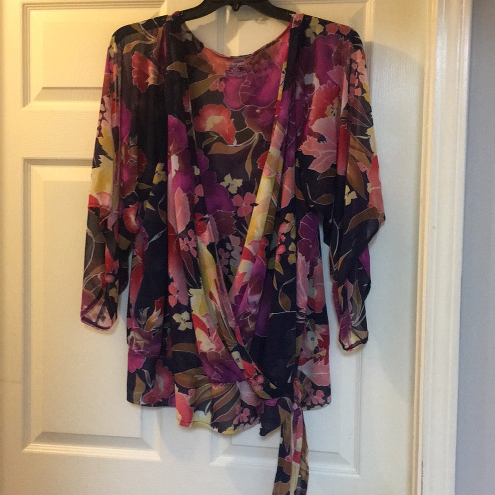 Lane Bryant multicolor blouse 26/28